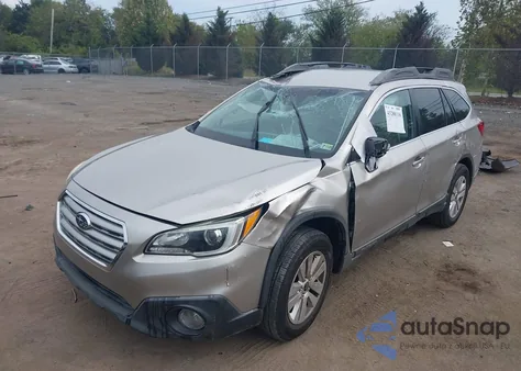 2016 Subaru Outback 2.5I Premium из США, поврежденный, VIN 4S4BSAFC5G3297068